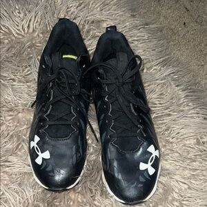 Under Armour Black Cleats